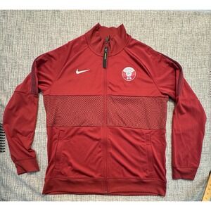 2016/17 Qatar Home‎ Zip Up Track Jacket Nike World Cup Soccer Football Arab NEW